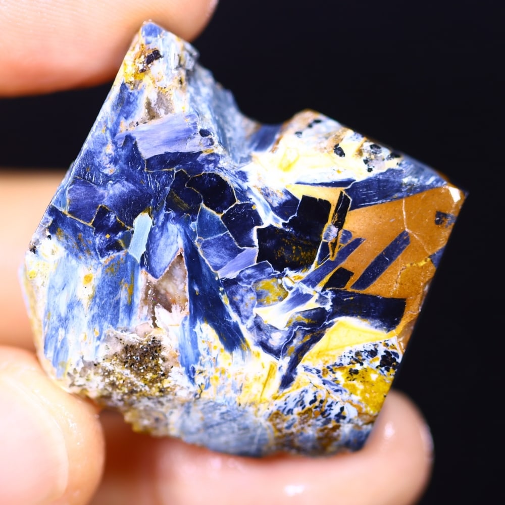 51.22Ct Pietersite Slab - Gemstone Crystal - Freeform Slice: Ksmith Jewels Global Welcome to our auction house, today auction brought to you by Ksmith Jewels Global based in Penang, Malaysia specialize in all kinds of opal and color gemstone both in manufacturi
