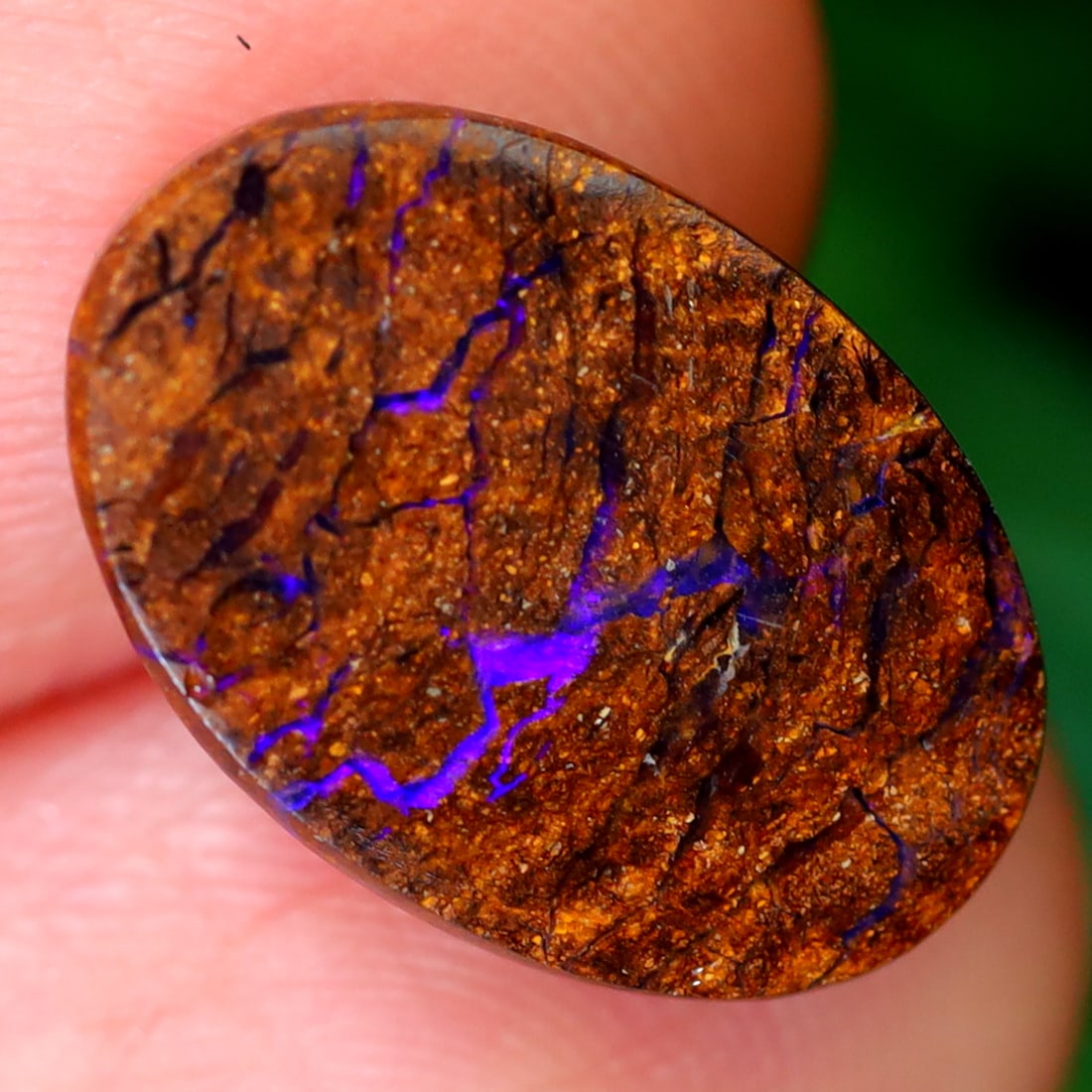 3.71Ct Koroit Matrix Boulder Opal Polished - Australian Opal - Oval Cabochon: Ksmith Jewels Global Welcome to our auction house, today auction brought to you by Ksmith Jewels Global based in Penang, Malaysia specialize in all kinds of opal and color gemstone both in manufacturi