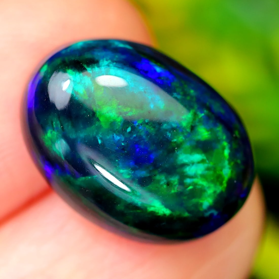 5.00Ct Natural Ethiopian Welo Smoked Opal - Ethiopian Opal - Oval Cabochon: Ksmith Jewels Global Welcome to our auction house, today auction brought to you by Ksmith Jewels Global based in Penang, Malaysia specialize in all kinds of opal and color gemstone both in manufacturi