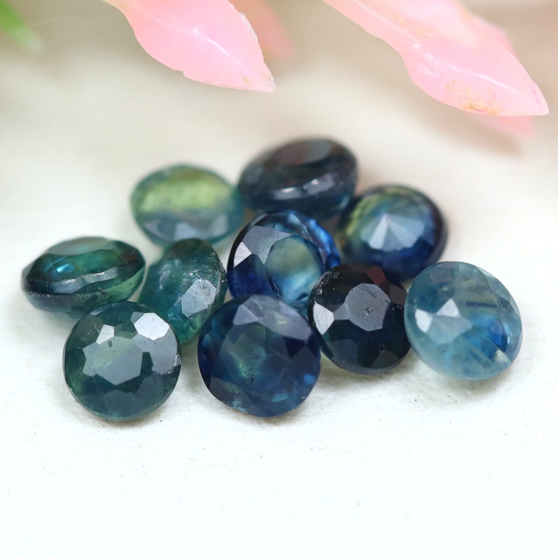 2.50Ct 2Natural Normal Heated Blue Round Cut Madagascar Sapphire: Ksmith Jewels Global Welcome to our auction house, today auction brought to you by Ksmith Jewels Global based in Penang, Malaysia specialize in all kinds of opal and color gemstone both in manufacturi
