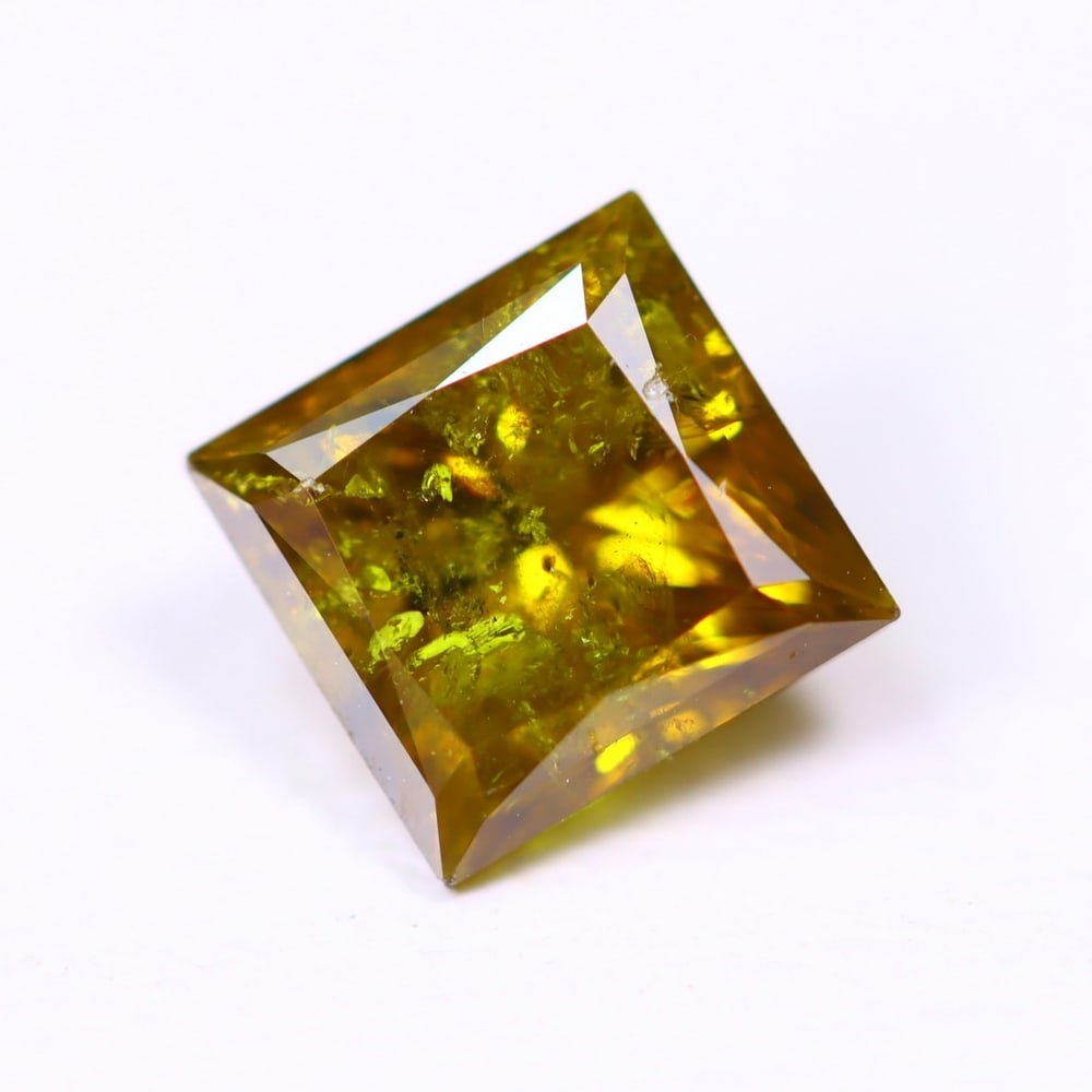 1.21ct Champagne Red Princess Cut Diamond 5.7x5.5mm - Natural Diamond, Loose Diamond: Ksmith Jewels Global Welcome to our auction house, today auction brought to you by Ksmith Jewels Global based in Penang, Malaysia specialize in all kinds of opal, diamond and color gemstone both in ma