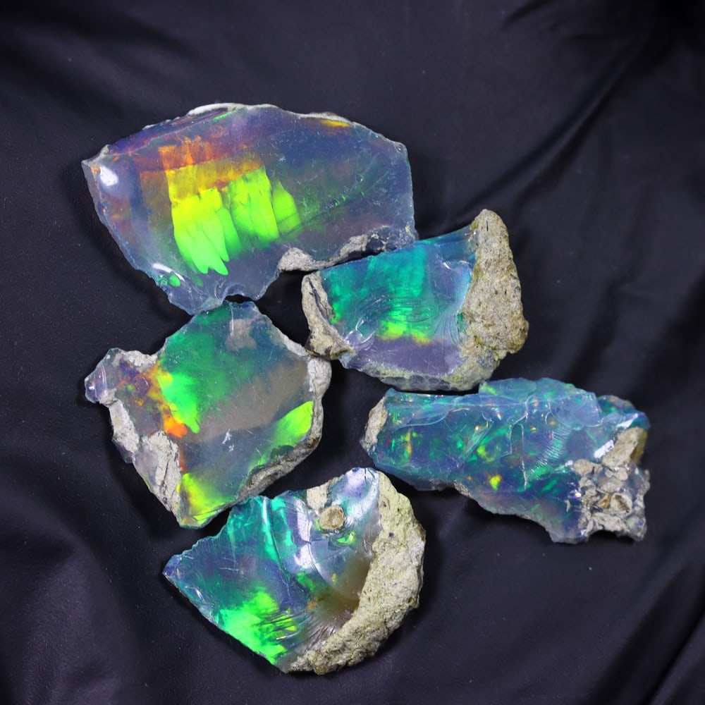 12.0Ct Opal Chip of Rough - Ethiopian Opal (1 of 4)