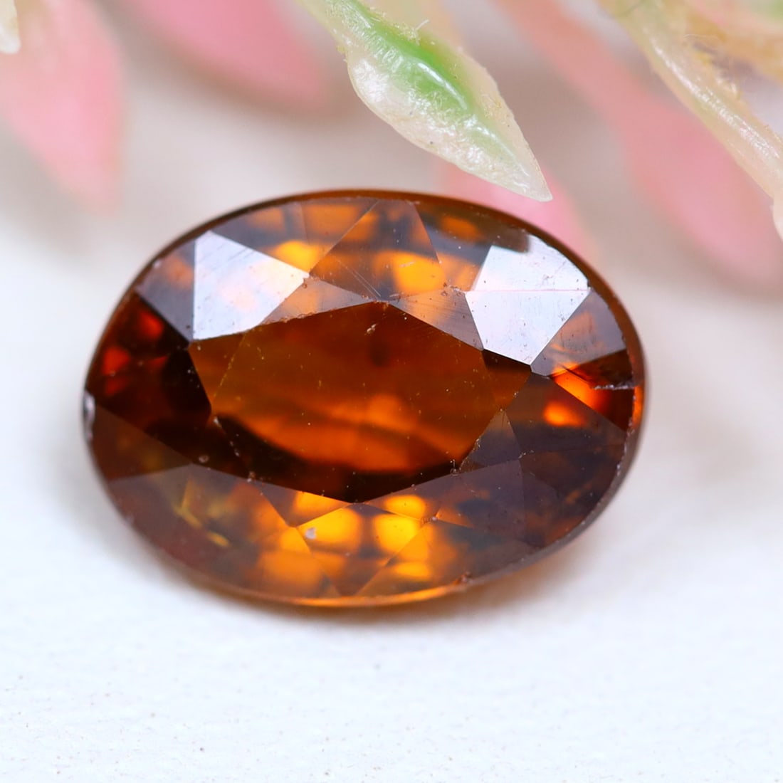3.03Ct Natural Untreated Cambodia Zircon Oval Gemstone (1 of 2)