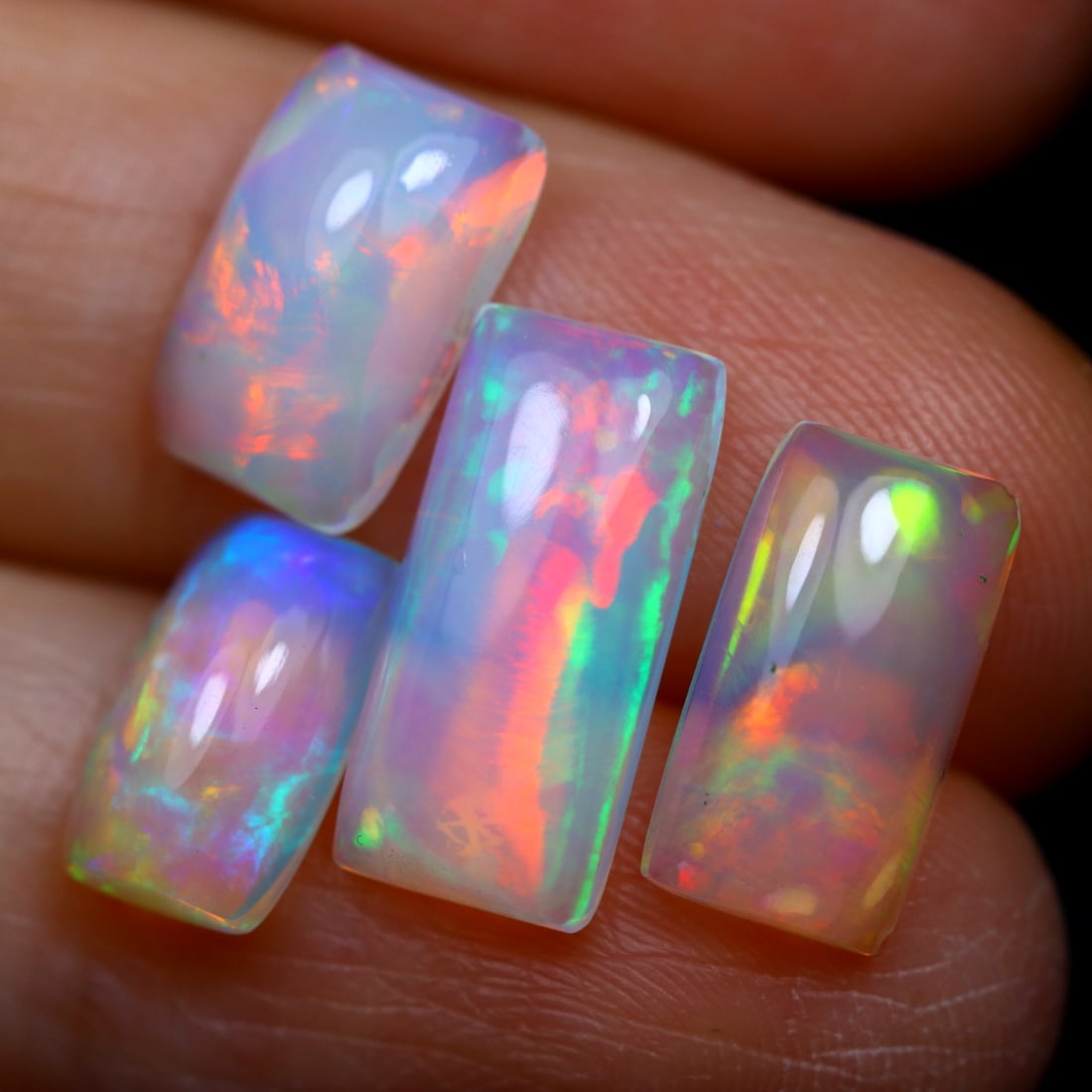 5.96Ct Natural Flashy Rainbow Ethiopian Welo Opal Lots: Ksmith Jewels Global Welcome to our auction house, today auction brought to you by Ksmith Jewels Global based in Penang, Malaysia specialize in all kinds of opal and color gemstone both in manufacturi