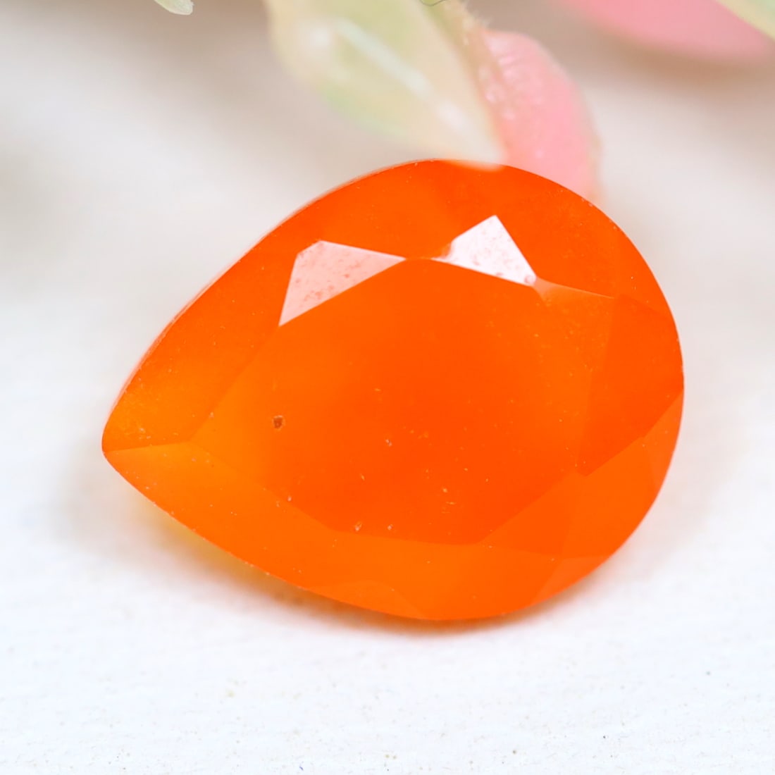 1.52Ct Natural Orange Carnelian Faceted Cut Gemstone: Ksmith Jewels Global Welcome to our auction house, today auction brought to you by Ksmith Jewels Global based in Penang, Malaysia specialize in all kinds of opal and color gemstone both in manufacturi