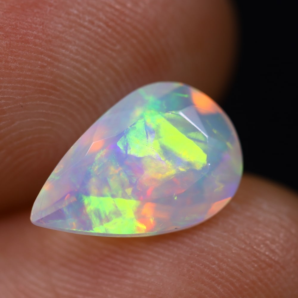 1.58Ct Welo Opal Faceted Polished - Ethiopian Opal: Ksmith Jewels Global Welcome to our auction house, today auction brought to you by Ksmith Jewels Global based in Penang, Malaysia specialize in all kinds of opal and color gemstone both in manufacturi