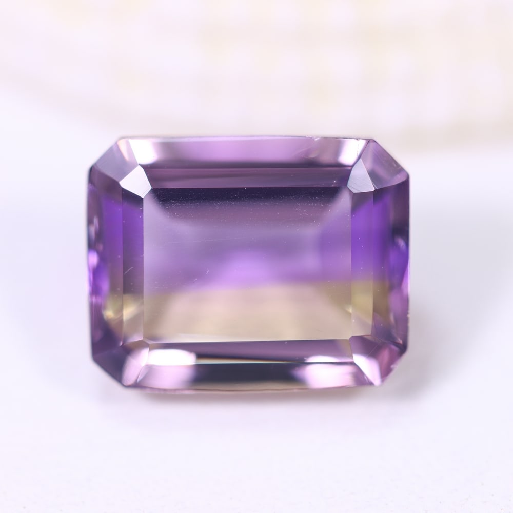 3.32Ct Ametrine - Polished Faceted - Rectangle Faceted: Ksmith Jewels Global Welcome to our auction house, today auction brought to you by Ksmith Jewels Global based in Penang, Malaysia specialize in all kinds of opal and color gemstone both in manufacturi