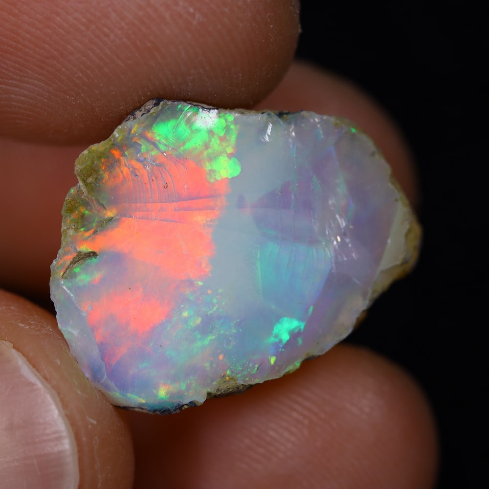 10.8Ct Rough Opal Specimen - Ethiopian Opal - Mineral Rough: Ksmith Jewels Global Welcome to our auction house, today auction brought to you by Ksmith Jewels Global based in Penang, Malaysia specialize in all kinds of opal and color gemstone both in manufacturi