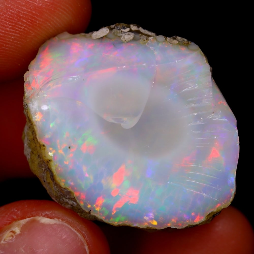 51Ct Rough Opal Specimen - Ethiopian Opal - Mineral Rough (1 of 4)
