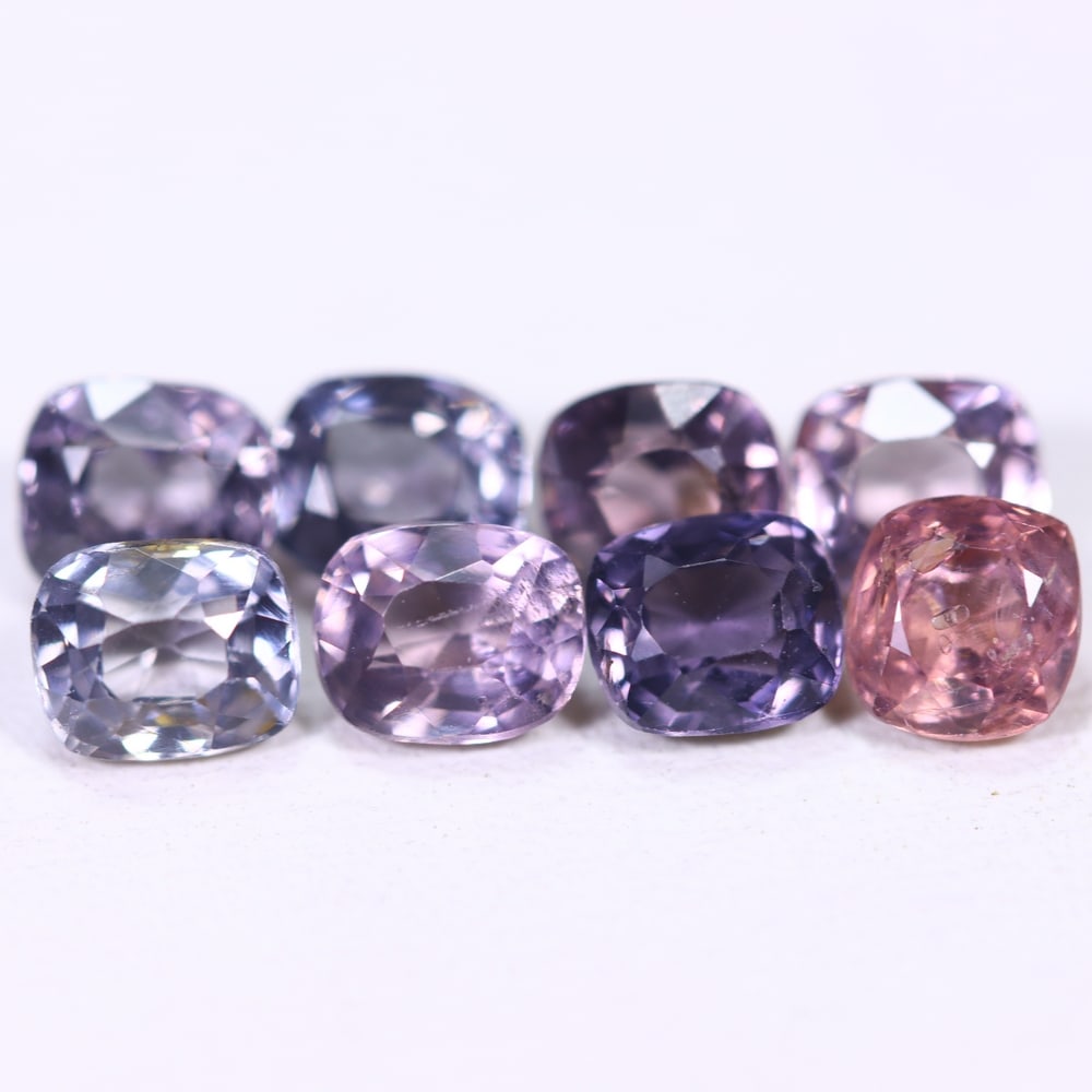 3.63Ct Spinel Set - Polished Faceted: Ksmith Jewels Global Welcome to our auction house, today auction brought to you by Ksmith Jewels Global based in Penang, Malaysia specialize in all kinds of opal and color gemstone both in manufacturi