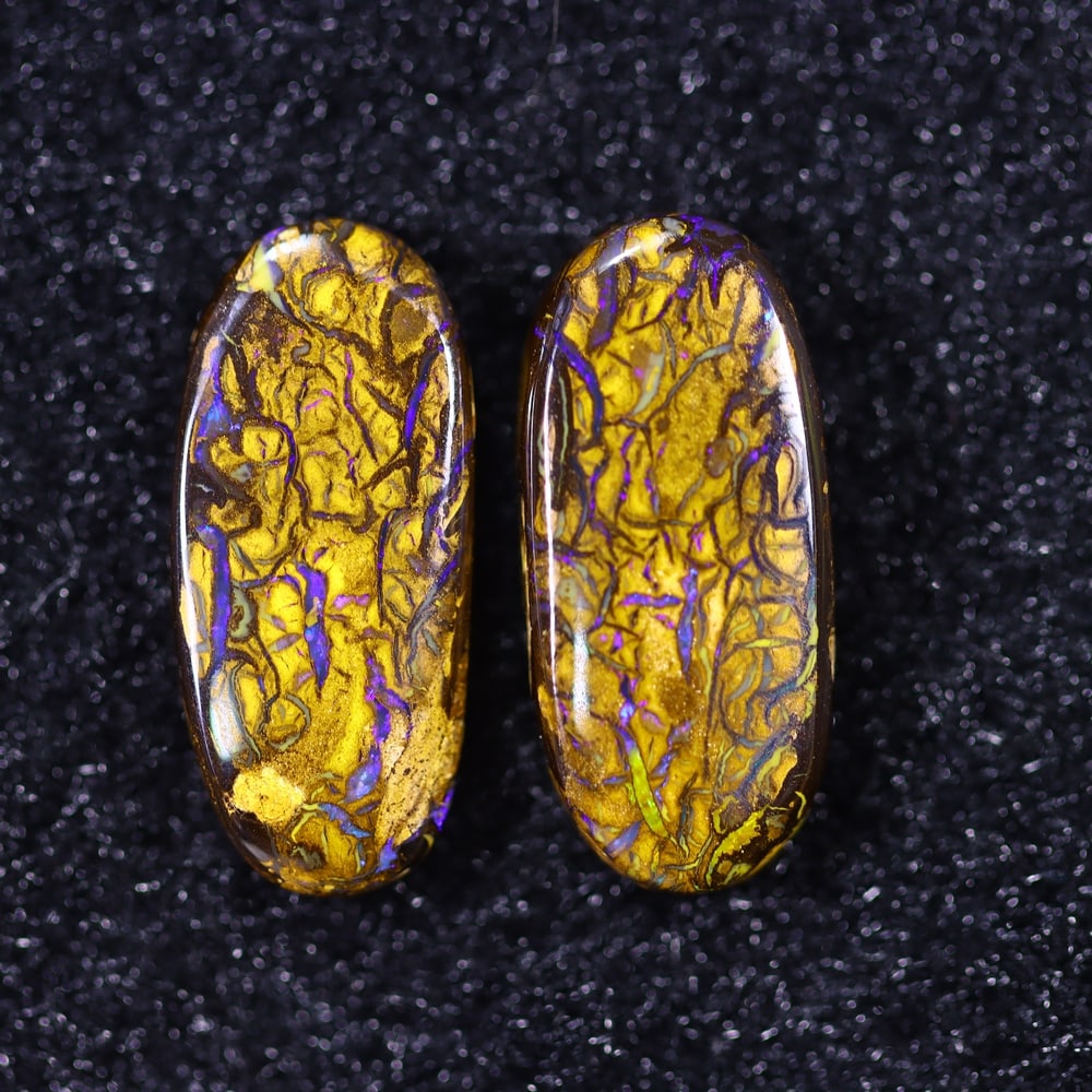 11.58Ct Koroit Boulder Opal Pair - Australian Opal (1 of 6)