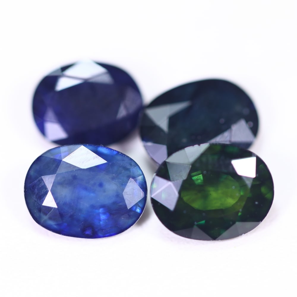8.24Ct Blue Sapphire Set - Polished Faceted: Ksmith Jewels Global Welcome to our auction house, today auction brought to you by Ksmith Jewels Global based in Penang, Malaysia specialize in all kinds of opal and color gemstone both in manufacturi