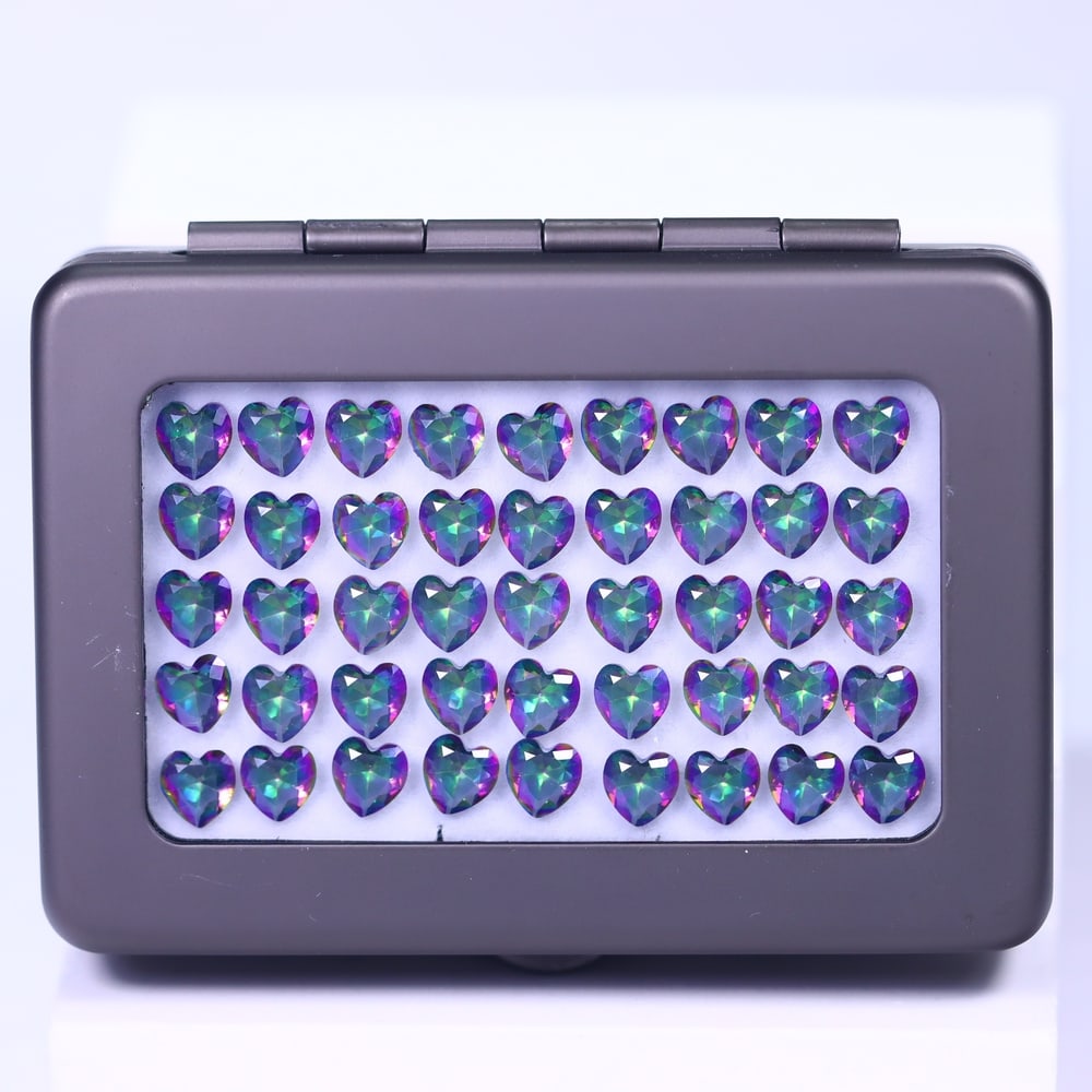 26.38Ct Mystic Topaz Set - Polished Faceted: Ksmith Jewels Global Welcome to our auction house, today auction brought to you by Ksmith Jewels Global based in Penang, Malaysia specialize in all kinds of opal and color gemstone both in manufacturi