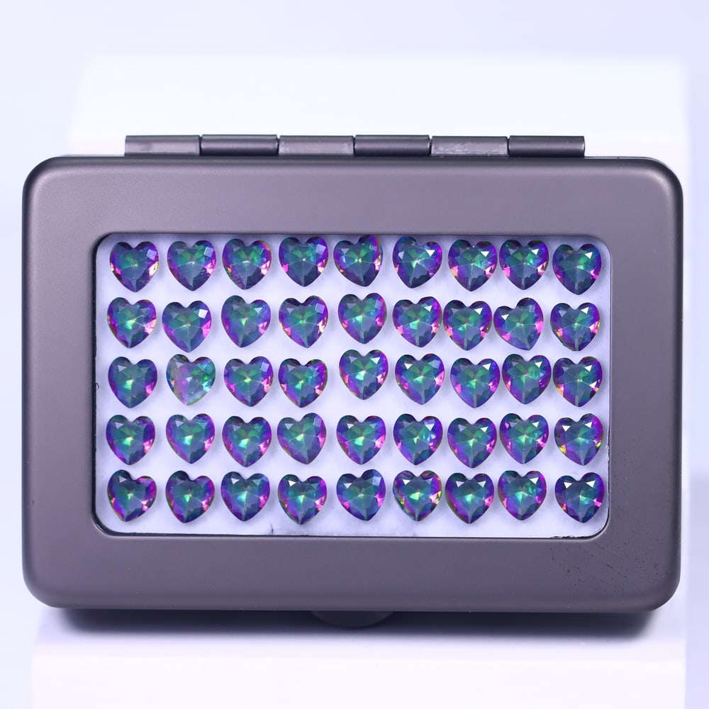 26.05Ct Mystic Topaz Set - Polished Faceted: Ksmith Jewels Global Welcome to our auction house, today auction brought to you by Ksmith Jewels Global based in Penang, Malaysia specialize in all kinds of opal and color gemstone both in manufacturi
