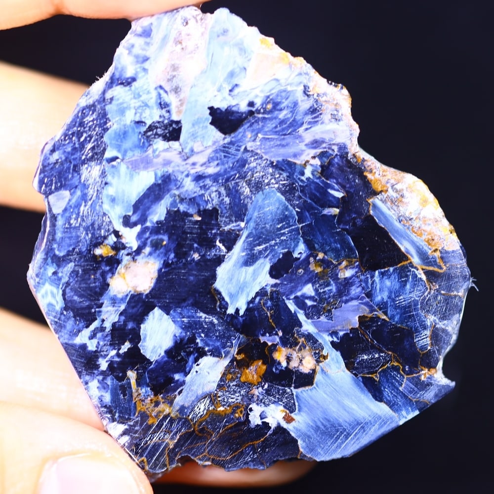 100.86Ct Pietersite Slab - Gemstone Crystal - Freeform Slice: Ksmith Jewels Global Welcome to our auction house, today auction brought to you by Ksmith Jewels Global based in Penang, Malaysia specialize in all kinds of opal and color gemstone both in manufacturi