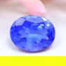 Tanzanite 1.23Ct Natural Oval Cut Purplish Blue Tanzanite for Jewelry Making