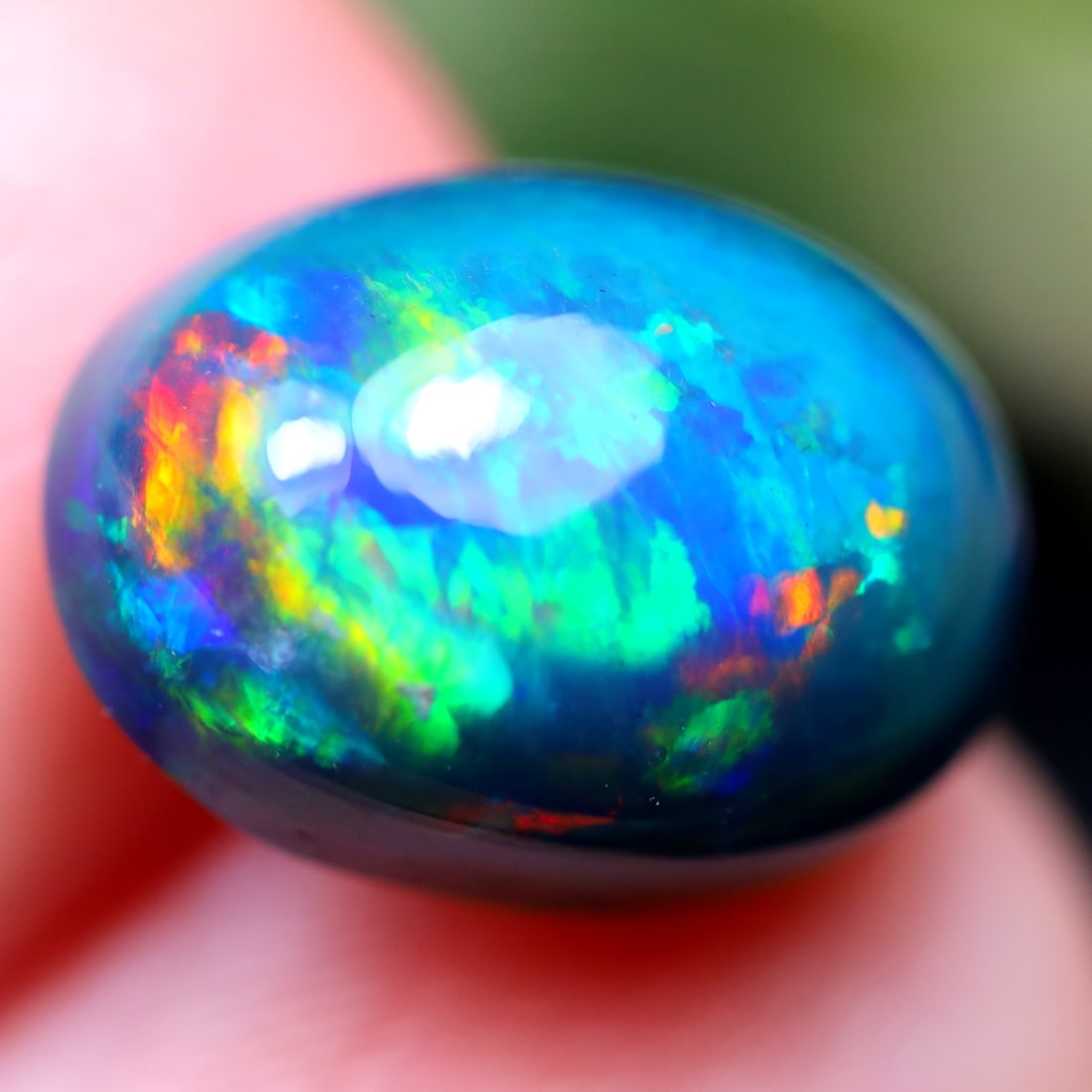 2.84Ct Natural Ethiopian Welo Smoked Opal - Ethiopian Opal - Oval Cabochon: Ksmith Jewels Global Welcome to our auction house, today auction brought to you by Ksmith Jewels Global based in Penang, Malaysia specialize in all kinds of opal and color gemstone both in manufacturi