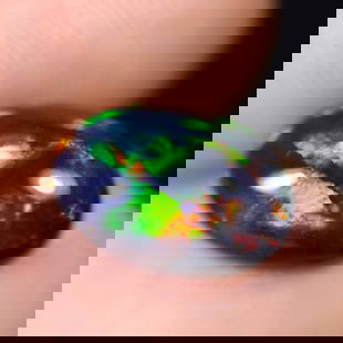 1.76Ct Welo Black Opal Polished - Ethiopian Opal: Ksmith Jewels Global Welcome to our auction house, today auction brought to you by Ksmith Jewels Global based in Penang, Malaysia specialize in all kinds of opal and color gemstone both in manufacturi