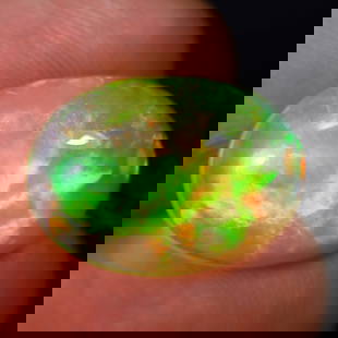 *6.13Ct Welo Opal Polished - Ethiopian Opal - Oval Cabochon: Ksmith Jewels Global Welcome to our auction house, today auction brought to you by Ksmith Jewels Global based in Penang, Malaysia specialize in all kinds of opal and color gemstone both in manufacturi