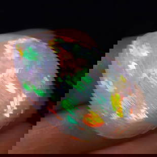 *29.91Ct Welo Opal Polished - Ethiopian Opal: Ksmith Jewels Global Welcome to our auction house, today auction brought to you by Ksmith Jewels Global based in Penang, Malaysia specialize in all kinds of opal and color gemstone both in manufacturi