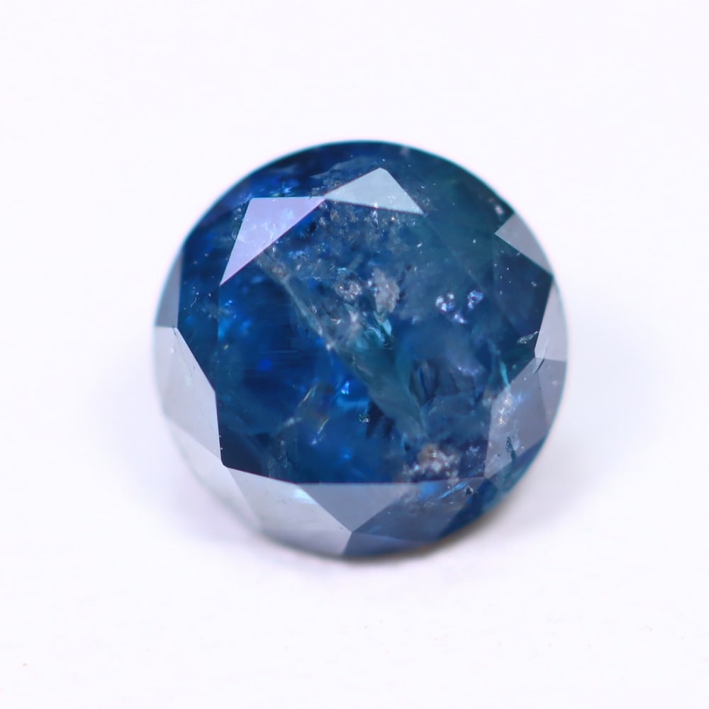 0.68ct Peacock Blue Diamond 5.2mm - Natural Diamond, Loose Diamond: Ksmith Jewels Global Welcome to our auction house, today auction brought to you by Ksmith Jewels Global based in Penang, Malaysia specialize in all kinds of opal, diamond and color gemstone both in ma