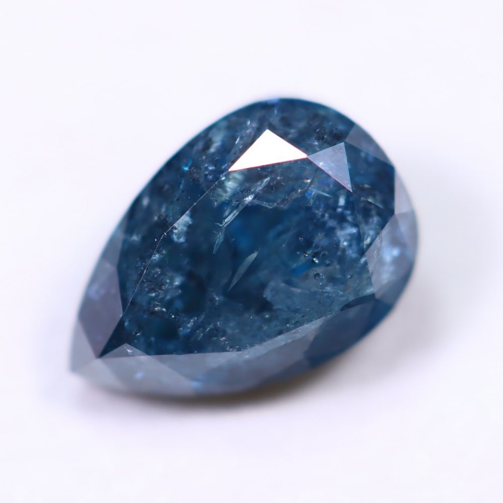 0.90ct Blue Diamond 6.9x4.7x3.5mm - Natural Diamond, Loose Diamond: Ksmith Jewels Global Welcome to our auction house, today auction brought to you by Ksmith Jewels Global based in Penang, Malaysia specialize in all kinds of opal, diamond and color gemstone both in ma