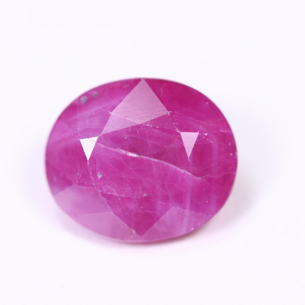 7.24Ct Red Ruby - Polished Faceted (1 of 2)
