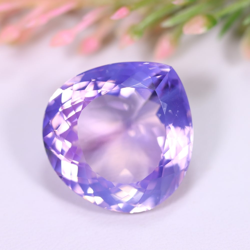 30.53Ct Lavender Amethyst - Polished Faceted (1 of 3)