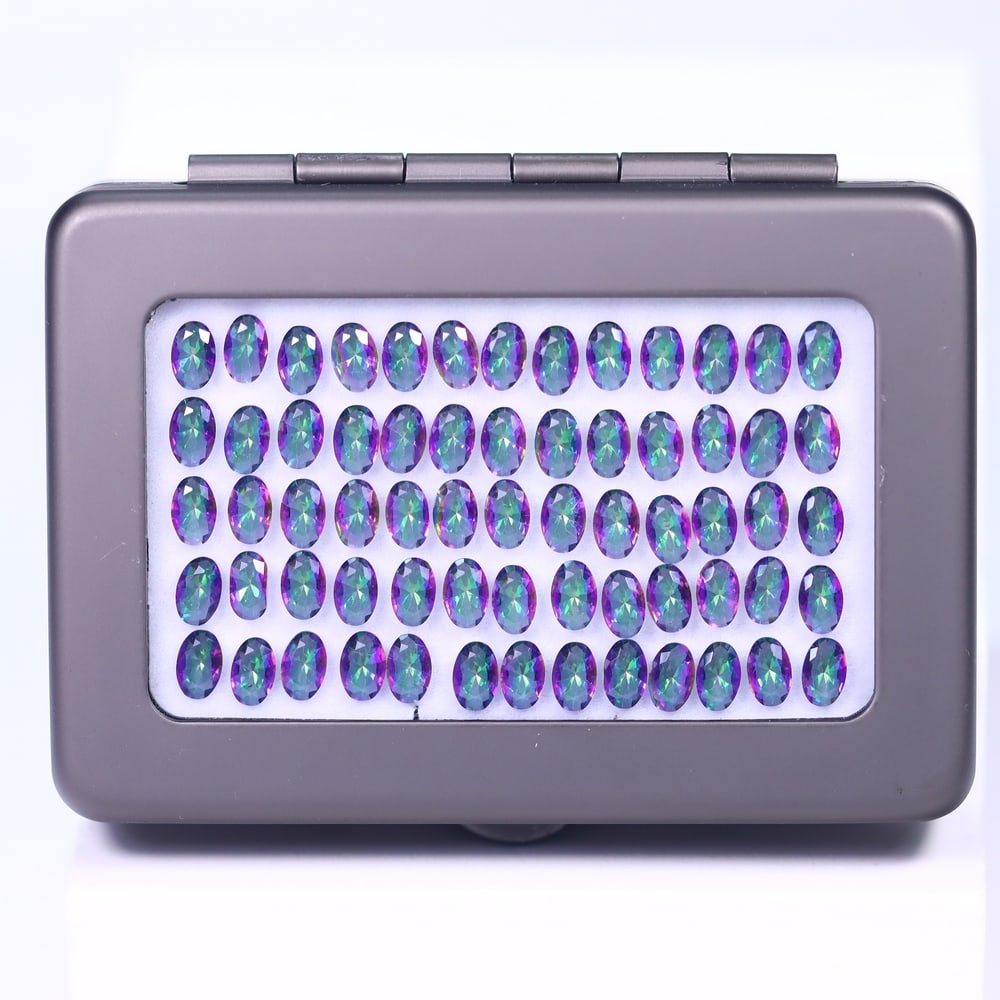 20.09Ct Mystic Topaz Set - Polished Faceted: Ksmith Jewels Global Welcome to our auction house, today auction brought to you by Ksmith Jewels Global based in Penang, Malaysia specialize in all kinds of opal and color gemstone both in manufacturi