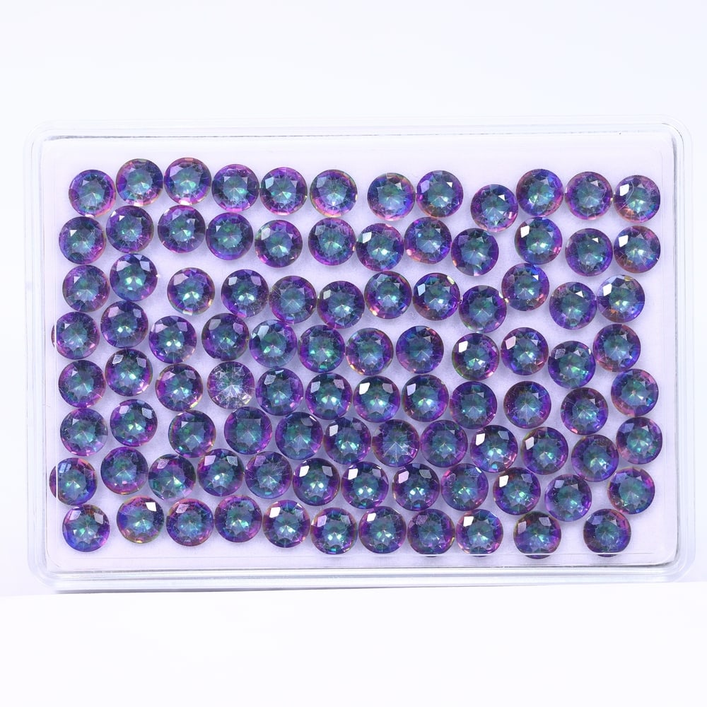58.19Ct Mystic Topaz Set - Polished Faceted: Ksmith Jewels Global Welcome to our auction house, today auction brought to you by Ksmith Jewels Global based in Penang, Malaysia specialize in all kinds of opal and color gemstone both in manufacturi