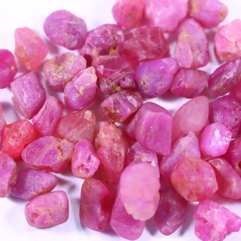 70Ct Raw Ruby Freeform Set - Rough Specimen (1 of 2)