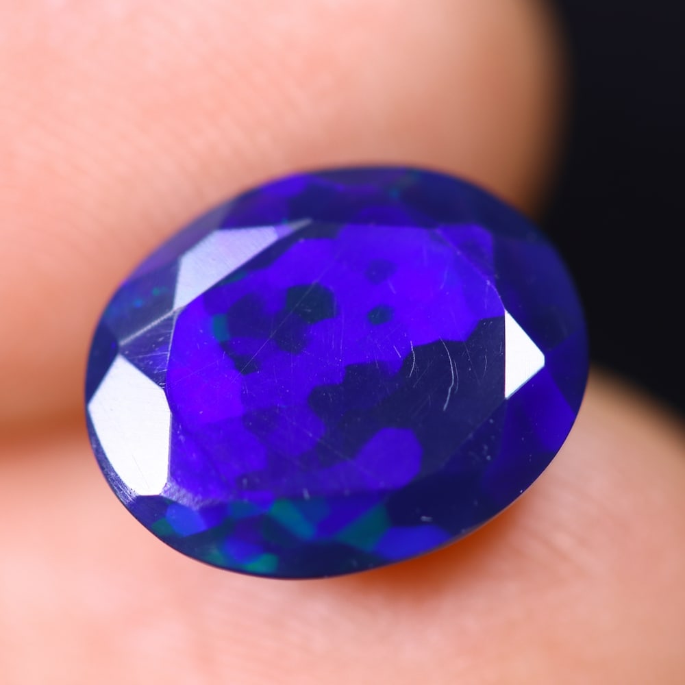 2.02Ct Ethiopian Welo Black Opal - Faceted Polished: Ksmith Jewels Global Welcome to our auction house, today auction brought to you by Ksmith Jewels Global based in Penang, Malaysia specialize in all kinds of opal and color gemstone both in manufacturi