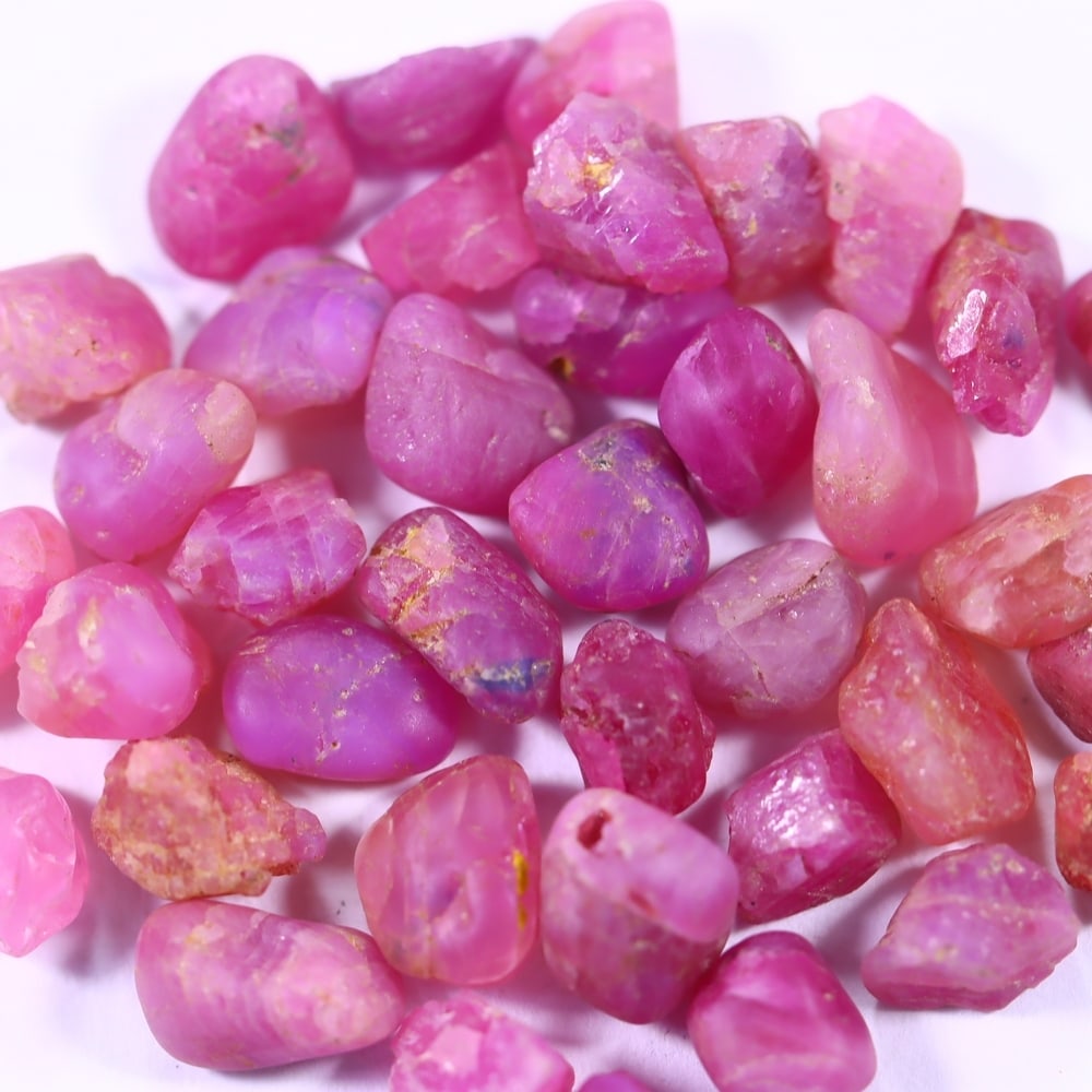 64Ct Raw Ruby Freeform Set - Rough Specimen (1 of 2)