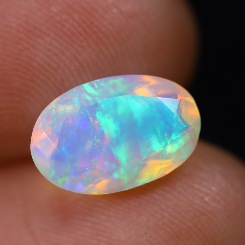 1.95Ct Welo Opal Faceted Polished - Ethiopian Opal: Ksmith Jewels Global Welcome to our auction house, today auction brought to you by Ksmith Jewels Global based in Penang, Malaysia specialize in all kinds of opal and color gemstone both in manufacturi