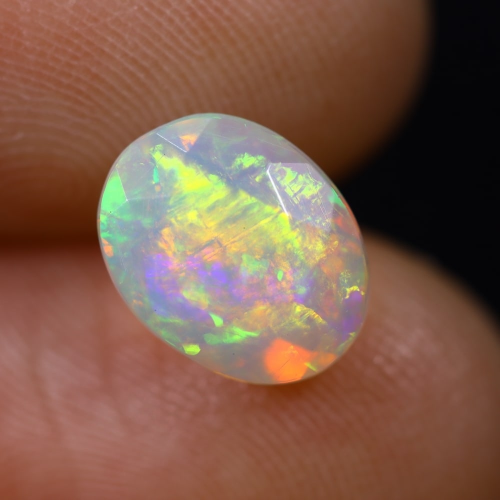 1.69Ct Welo Opal Faceted Polished - Ethiopian Opal: Ksmith Jewels Global Welcome to our auction house, today auction brought to you by Ksmith Jewels Global based in Penang, Malaysia specialize in all kinds of opal and color gemstone both in manufacturi