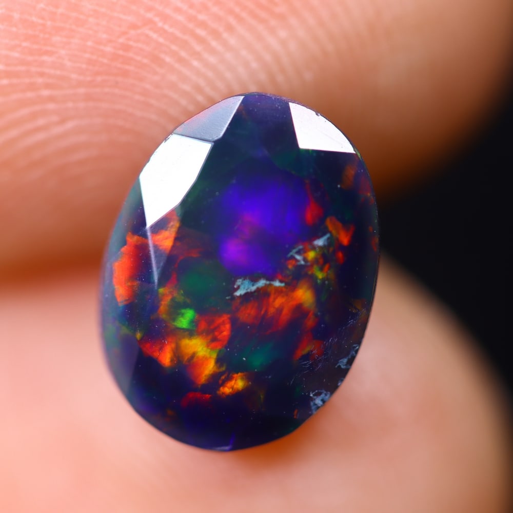1.98Ct Welo Black Opal Polished - Ethiopian Opal: Ksmith Jewels Global Welcome to our auction house, today auction brought to you by Ksmith Jewels Global based in Penang, Malaysia specialize in all kinds of opal and color gemstone both in manufacturi
