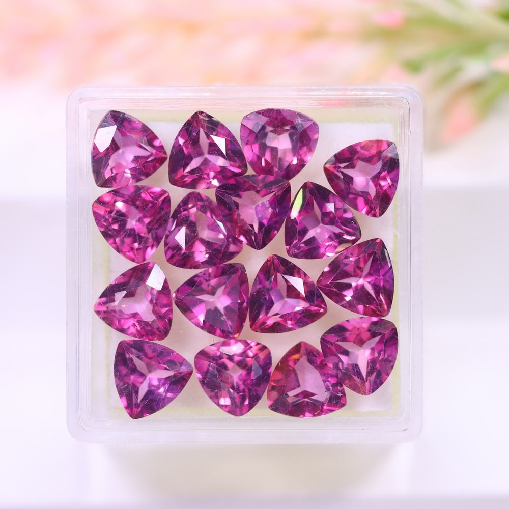 14.05Ct Pink Topaz Set - Polished Faceted: Ksmith Jewels Global Welcome to our auction house, today auction brought to you by Ksmith Jewels Global based in Penang, Malaysia specialize in all kinds of opal and color gemstone both in manufacturi