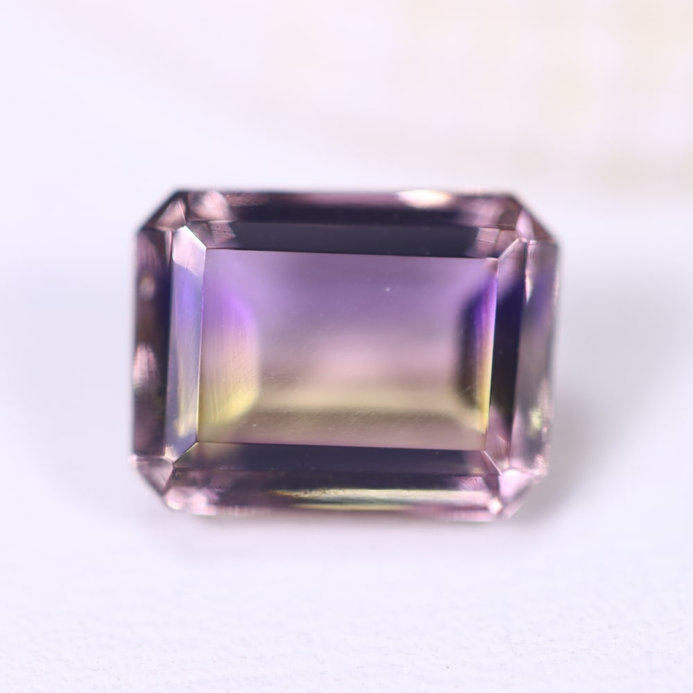 2.49Ct Ametrine - Polished Faceted - Rectangle Faceted: Ksmith Jewels Global Welcome to our auction house, today auction brought to you by Ksmith Jewels Global based in Penang, Malaysia specialize in all kinds of opal and color gemstone both in manufacturi