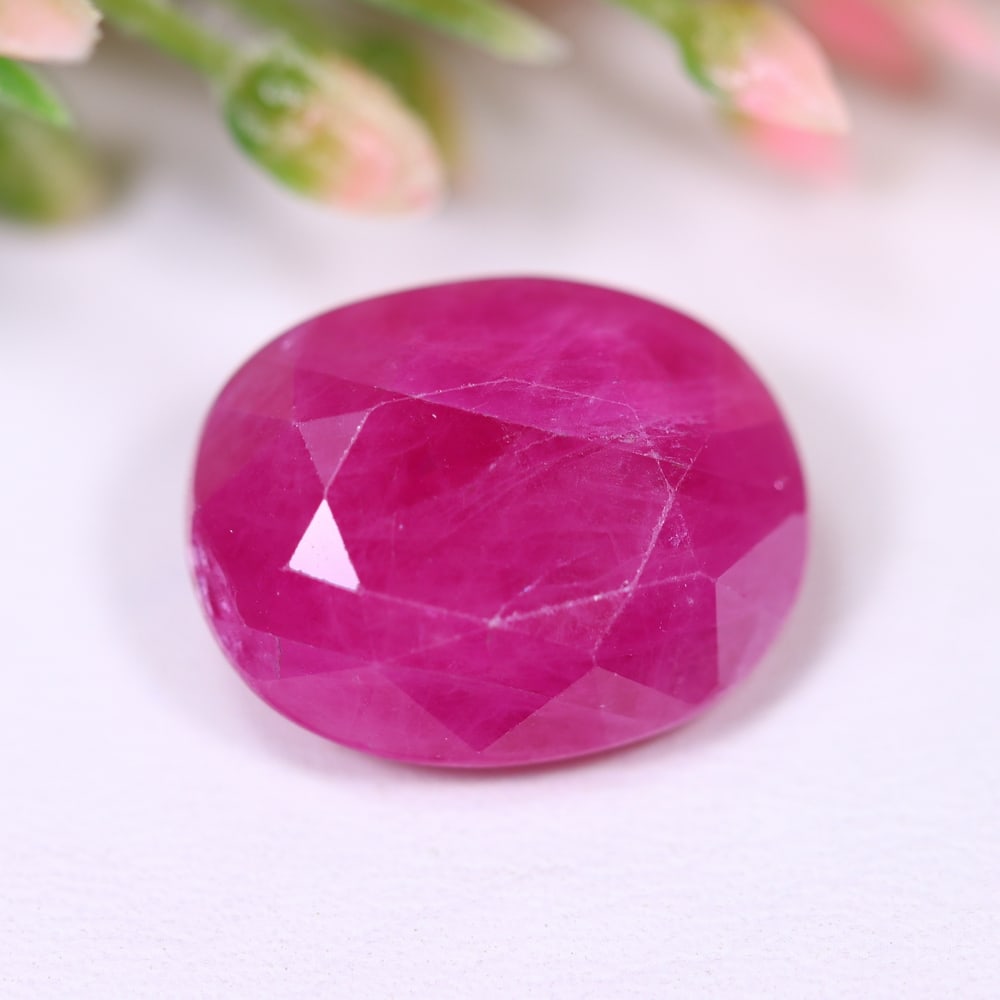 9.75Ct Red Ruby - Polished Faceted (1 of 3)
