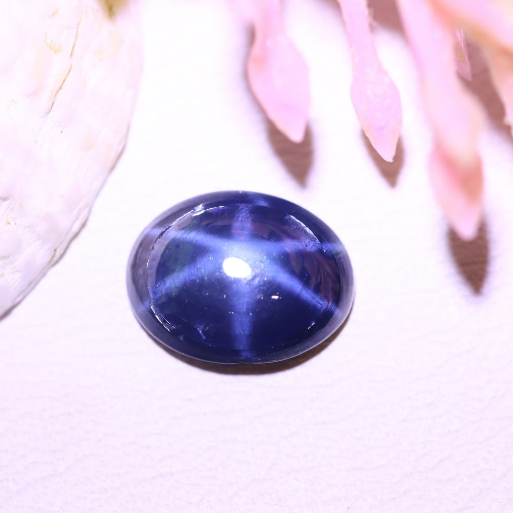 1.94Ct 6 Rays Blue Star Sapphire - Polished Cabochon: Ksmith Jewels Global Welcome to our auction house, today auction brought to you by Ksmith Jewels Global based in Penang, Malaysia specialize in all kinds of opal and color gemstone both in manufacturi