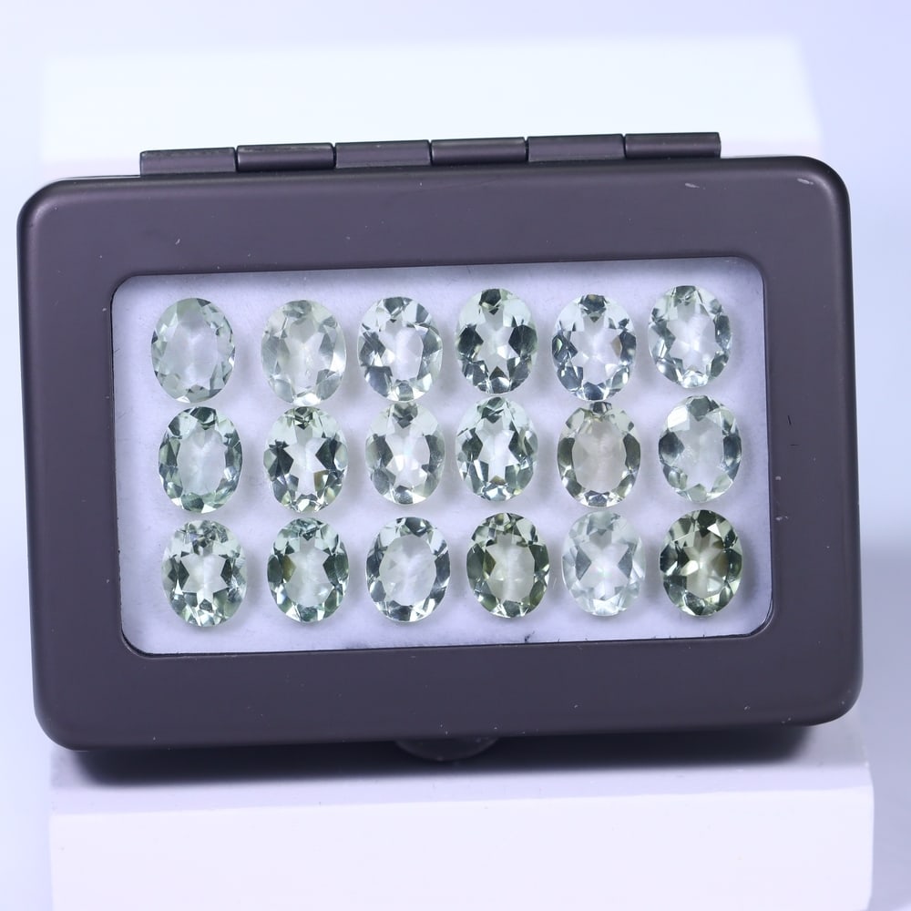 40.57Ct Green Amethyst Set - Polished Faceted: Ksmith Jewels Global Welcome to our auction house, today auction brought to you by Ksmith Jewels Global based in Penang, Malaysia specialize in all kinds of opal and color gemstone both in manufacturi