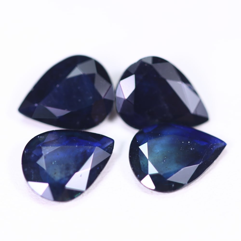 5.83Ct Blue Sapphire Set - Polished Faceted: Ksmith Jewels Global Welcome to our auction house, today auction brought to you by Ksmith Jewels Global based in Penang, Malaysia specialize in all kinds of opal and color gemstone both in manufacturi