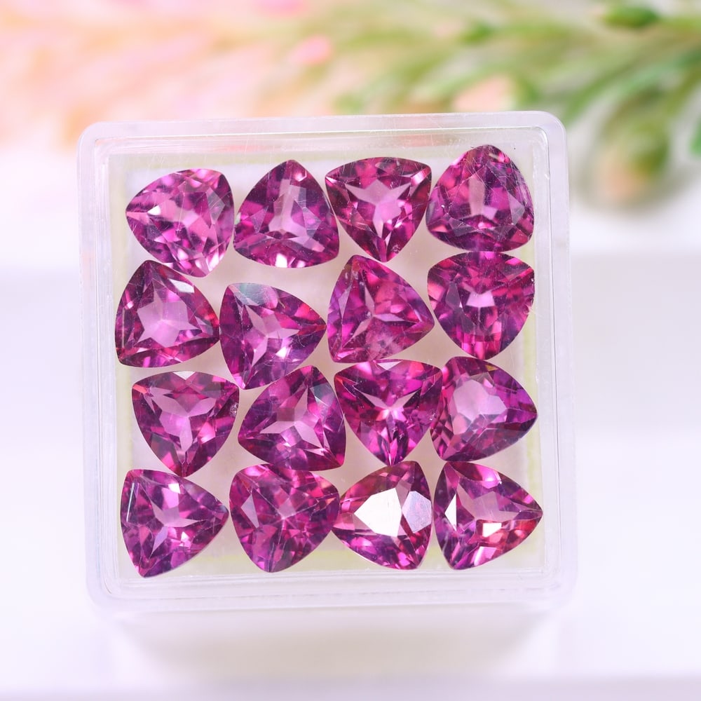14.04Ct Pink Topaz Set - Polished Faceted: Ksmith Jewels Global Welcome to our auction house, today auction brought to you by Ksmith Jewels Global based in Penang, Malaysia specialize in all kinds of opal and color gemstone both in manufacturi
