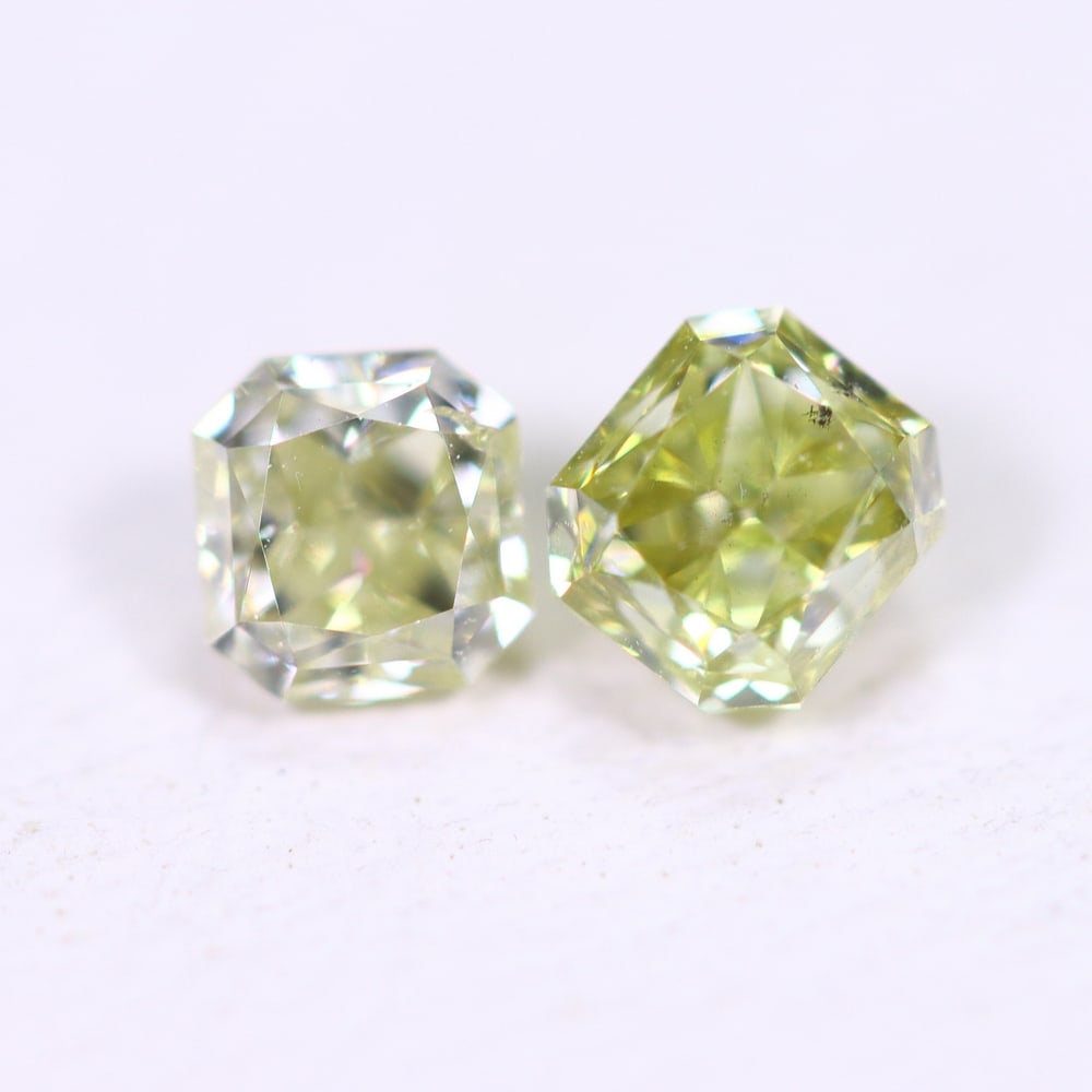 0.46Ct Fancy Diamond Set - Polished Faceted (1 of 2)