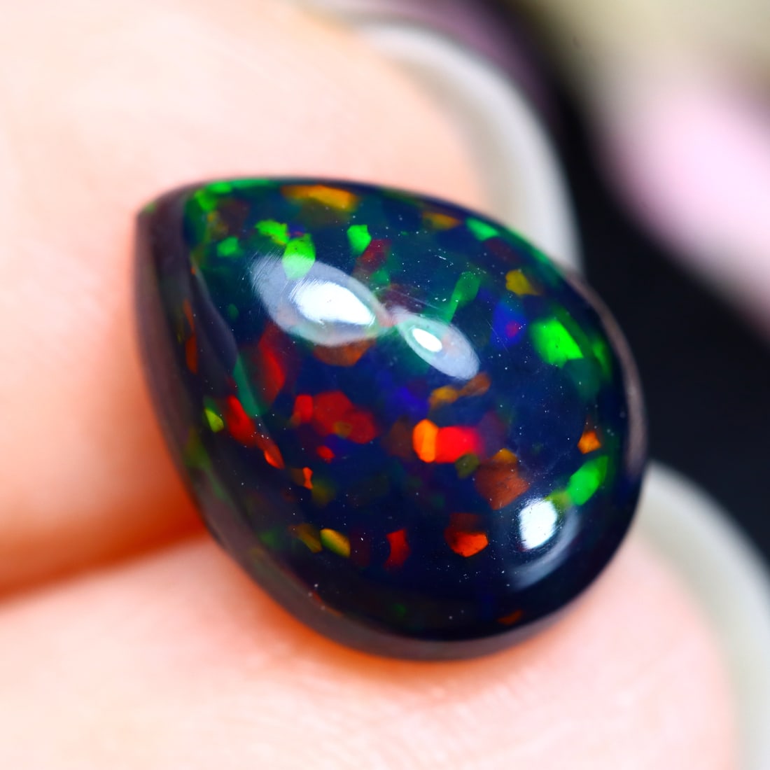 2.41Ct Natural Ethiopian Welo Smoked Opal - Ethiopian Opal: Ksmith Jewels Global Welcome to our auction house, today auction brought to you by Ksmith Jewels Global based in Penang, Malaysia specialize in all kinds of opal and color gemstone both in manufacturi