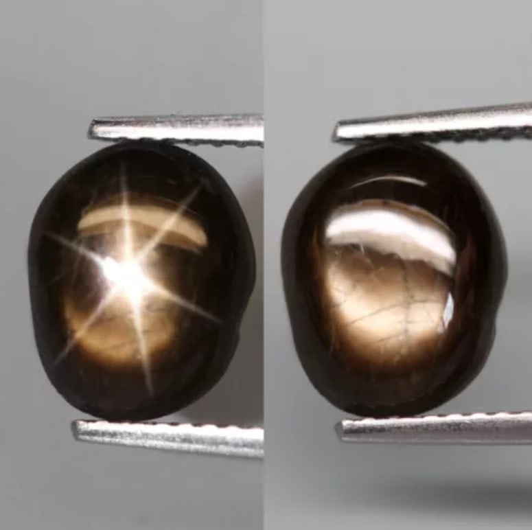 Star Sapphire 3.00Ct Natural Thailand Golden Black 6 Rays Star Sapphire: Ksmith Jewels Global Welcome to our auction house, today auction brought to you by Ksmith Jewels Global based in Penang, Malaysia specialize in all kinds of opal and color gemstone both in manufacturi