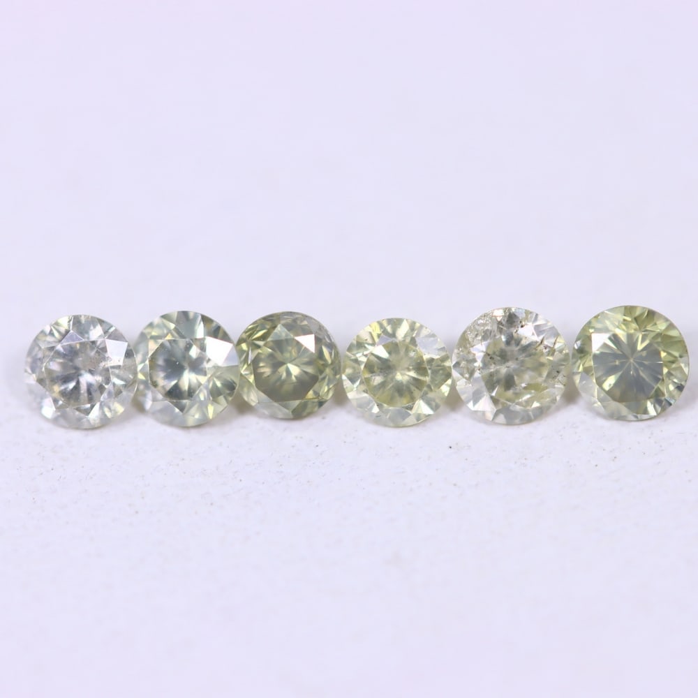 0.56ct 6pcs Unheated Round Diamond 2.9mm - Natural Diamond, Loose Diamond: Ksmith Jewels Global Welcome to our auction house, today auction brought to you by Ksmith Jewels Global based in Penang, Malaysia specialize in all kinds of opal, diamond and color gemstone both in ma