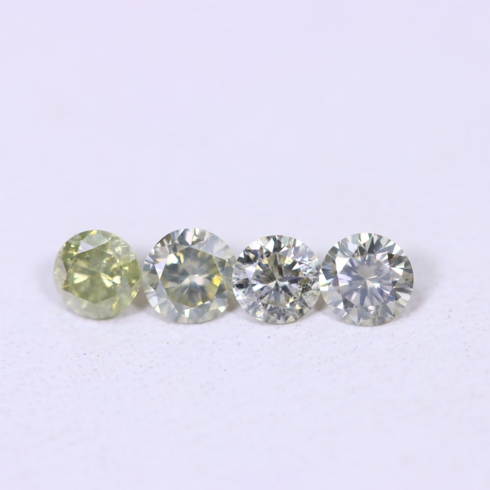 0.50ct 4pcs Unheated Round Diamond 3.2mm - Natural Diamond, Loose Diamond: Ksmith Jewels Global Welcome to our auction house, today auction brought to you by Ksmith Jewels Global based in Penang, Malaysia specialize in all kinds of opal, diamond and color gemstone both in ma