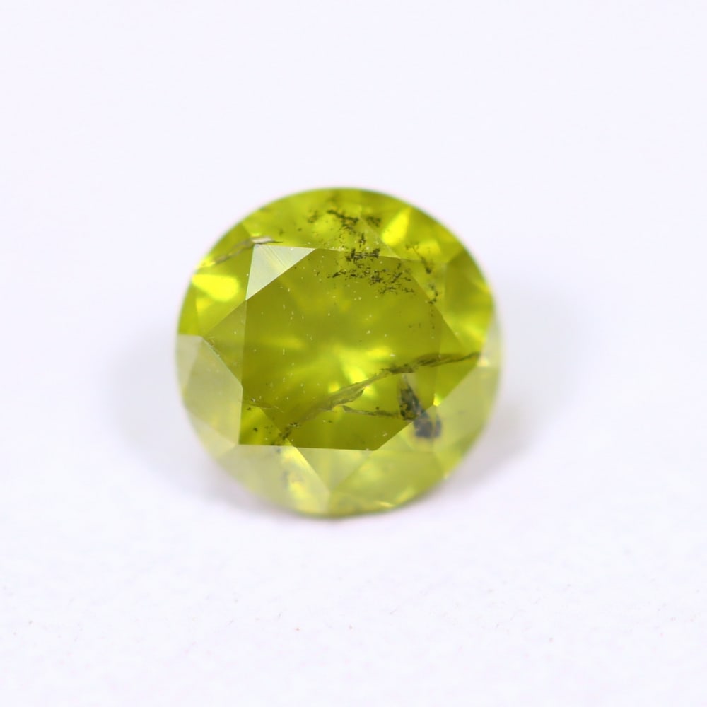 0.38ct Fancy Round Diamond 4.4mm - Natural Diamond, Loose Diamond (1 of 2)