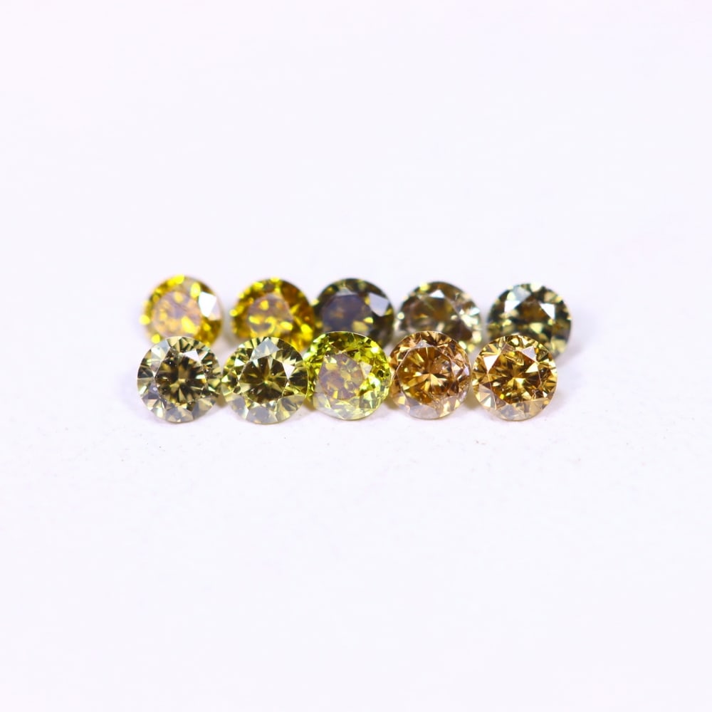0.24ct 10pcs Brown Champagne Diamond 1.8mm - Natural Diamond, Loose Diamond: Ksmith Jewels Global Welcome to our auction house, today auction brought to you by Ksmith Jewels Global based in Penang, Malaysia specialize in all kinds of opal, diamond and color gemstone both in ma